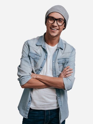 Men's classic long sleeves shirt