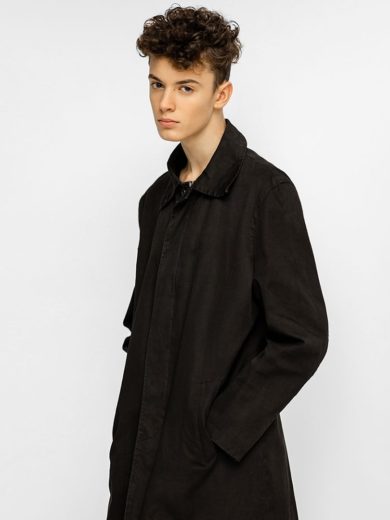 Essentials men's blend heavyweight coat